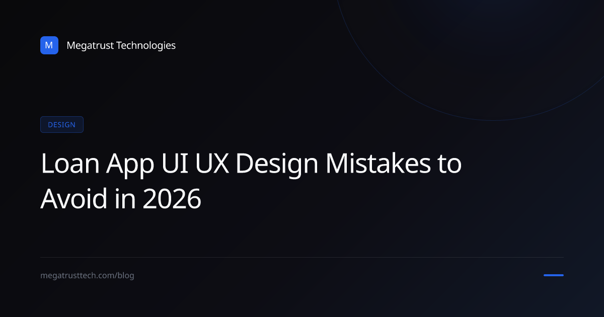 What mistakes should a loan app startup avoid when buying UI UX design